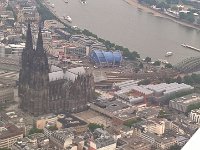 Nordsee 2017 Joerg (8)  Der Dom in Kln aus der Luft